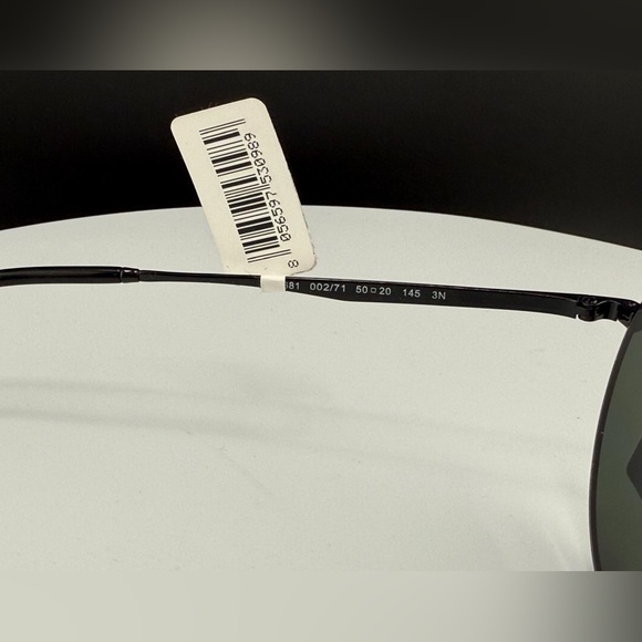 Ray-Ban Black Sunglasses RB3681 New - Picture 10 of 14